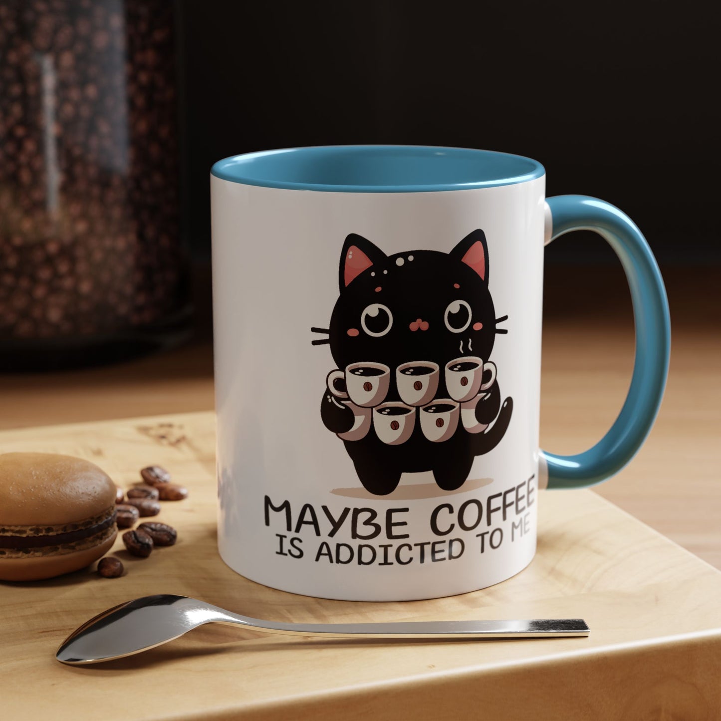 Animal Mug - Maybe Coffee is Addicted To Me