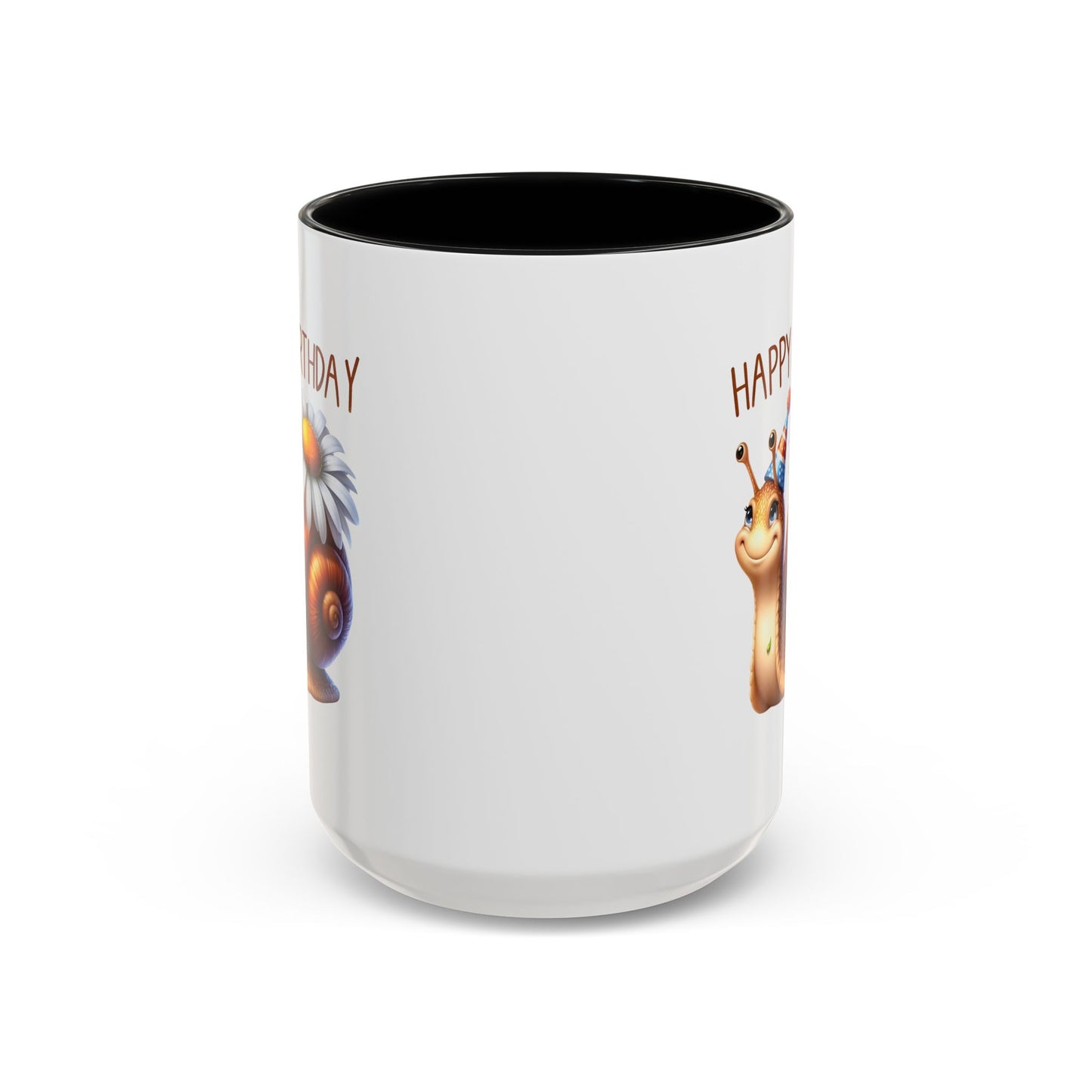 Birthday Mug - Snail Flower