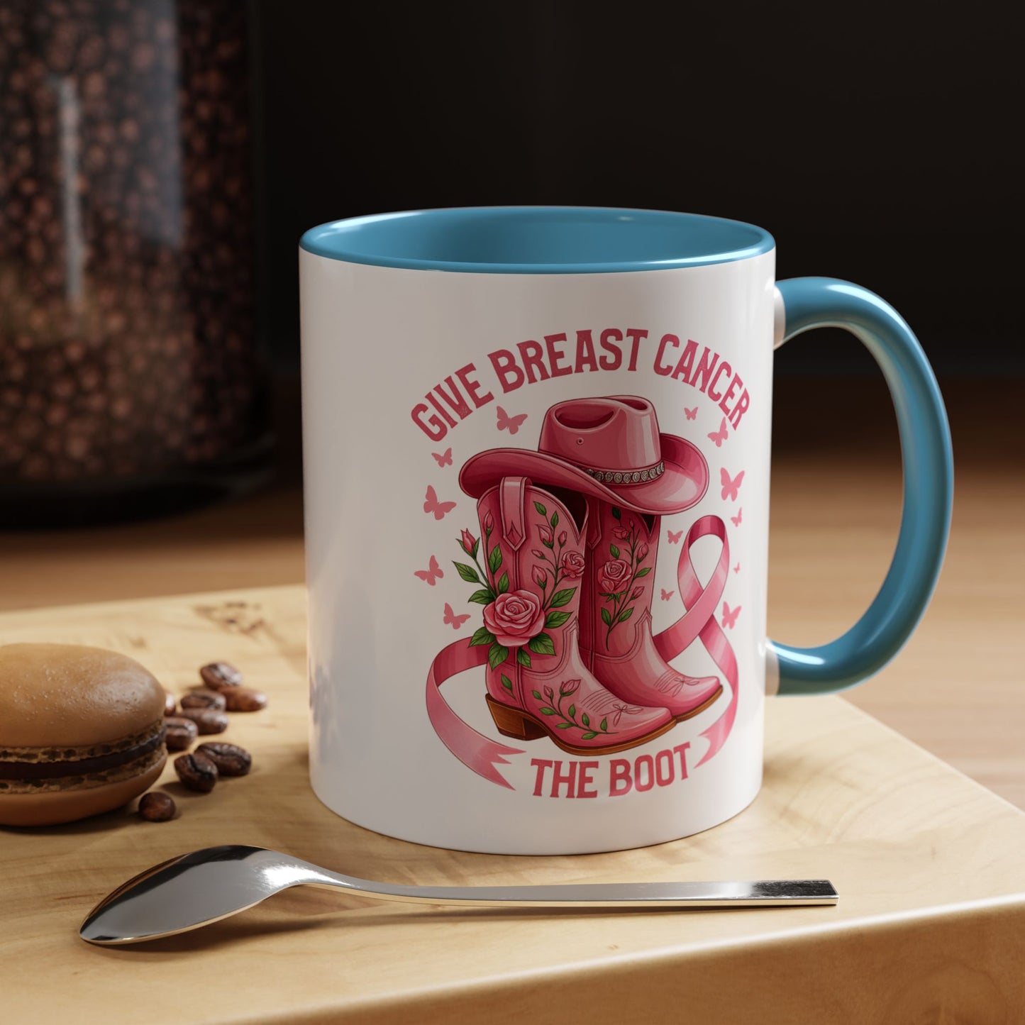 Support Mug - Give Cancer The Boot