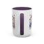 4th of July Mug - Floral America Patriotic