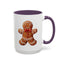 Christmas Mug - Decorative Gingerbread Man