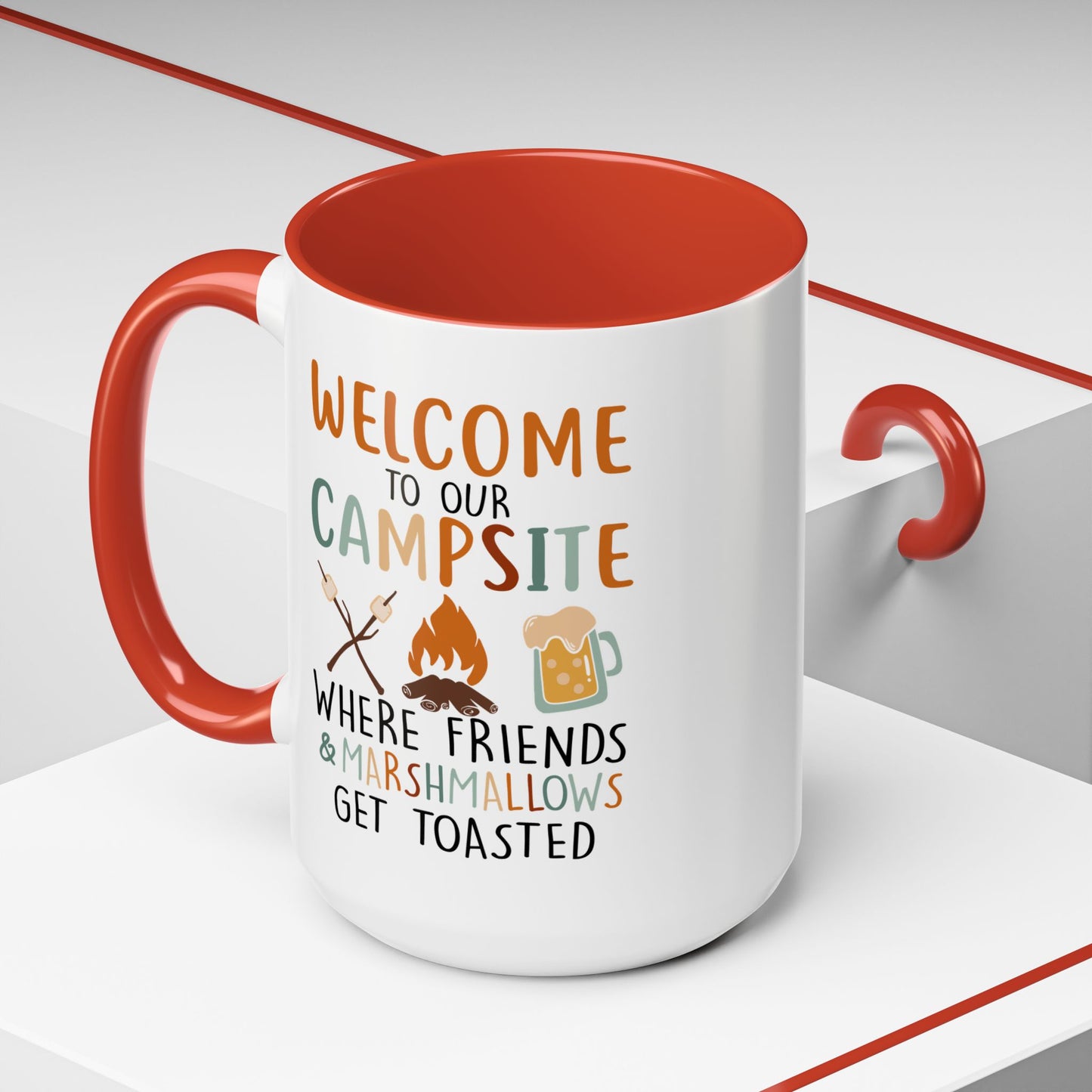 Adventure Mug - Welcome To Our Campsite