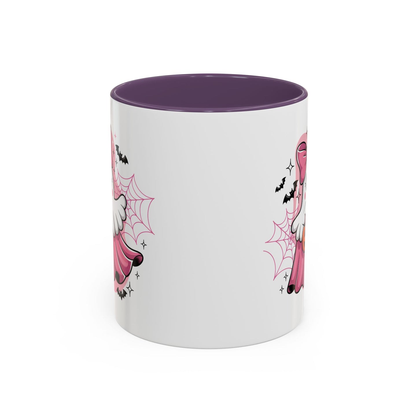 Halloween Mug - Ghost With Pink Bow