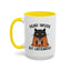 Animal Mug - Dead Inside But Caffeinated
