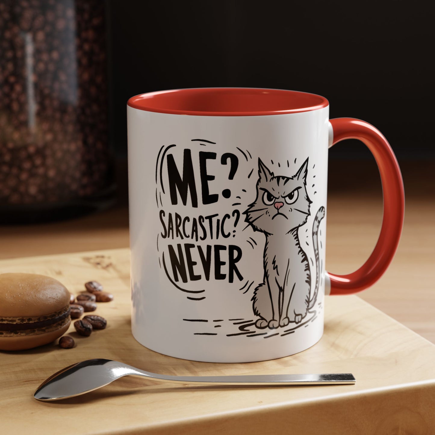 Animal Mug - Me? Sarcastic? Never
