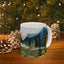 Artistic Mug - Felted Mountains