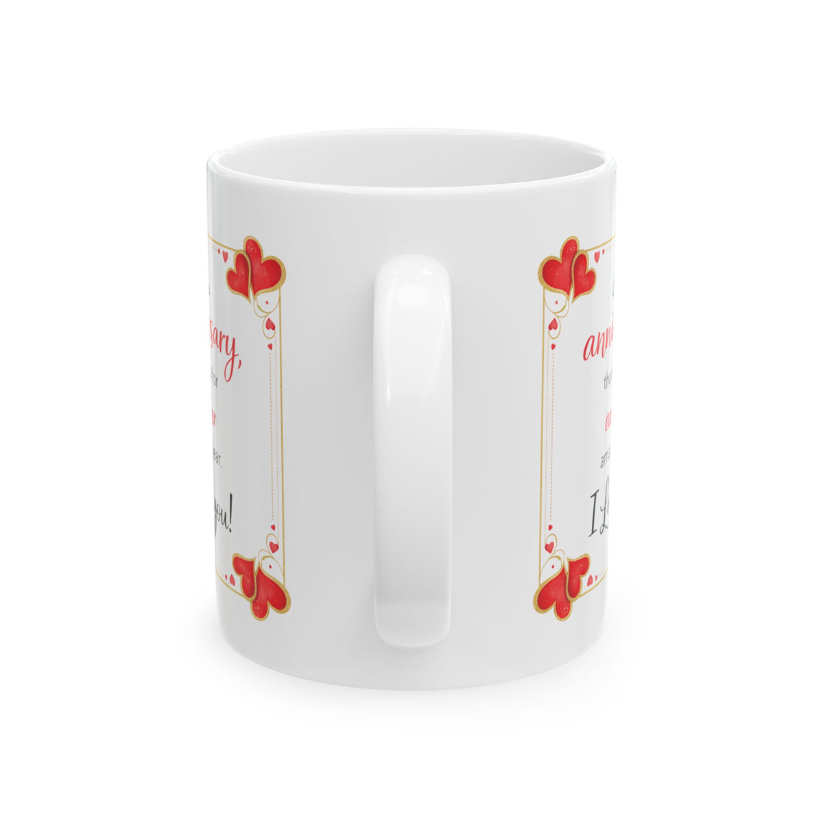 Anniversary Mug - On Our Anniversary
