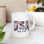 4th of July Mug - USA EST 1776 Floral