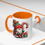 Christmas Mug - Gnome Candy Cane and Presents