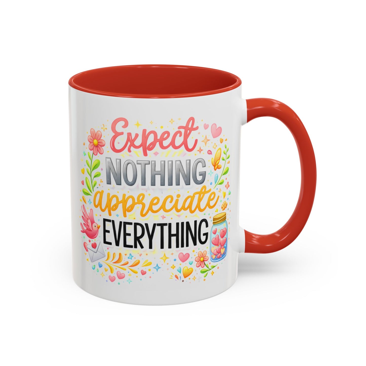 Wellness Mug - Expect Nothing Appreciate Everything