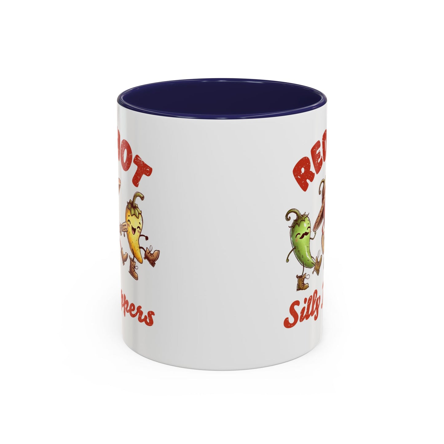 Humor Mug - Red Hot Silly Peppers