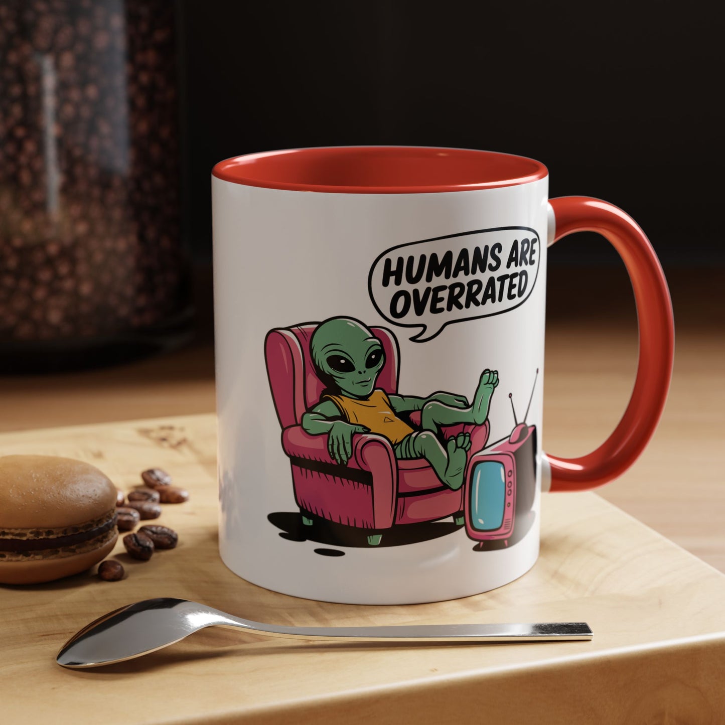 Alien Mug - Humans Are Overrated
