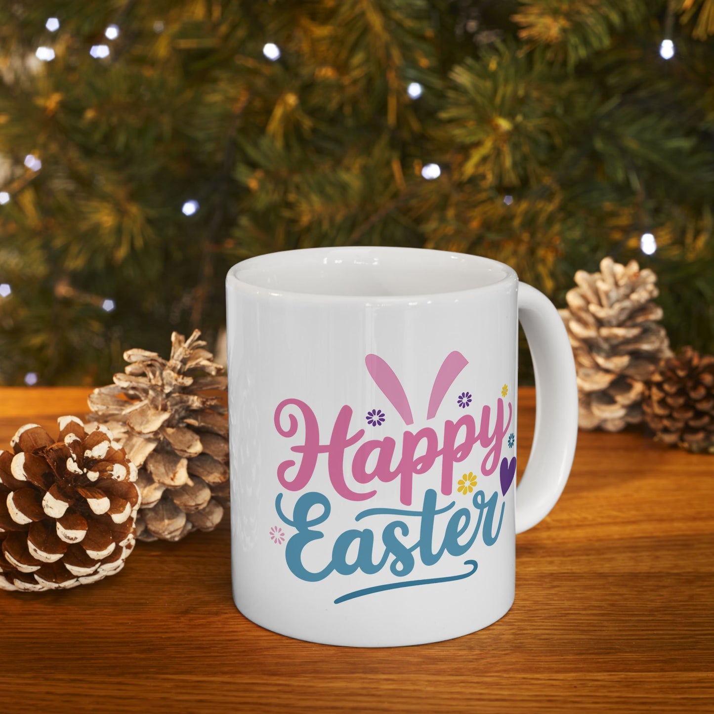 Easter Mug - Happy Easter Retro