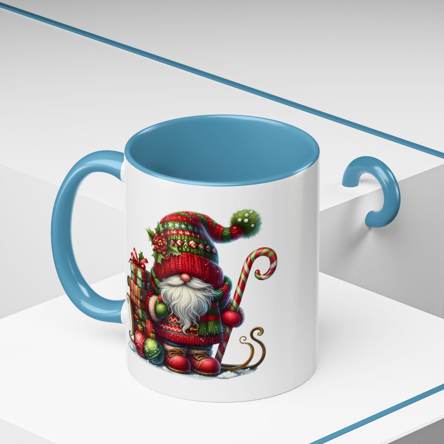 Christmas Mug - Gnome Sleigh
