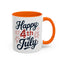 4th of July Mug - Happy 4th of July Fireworks