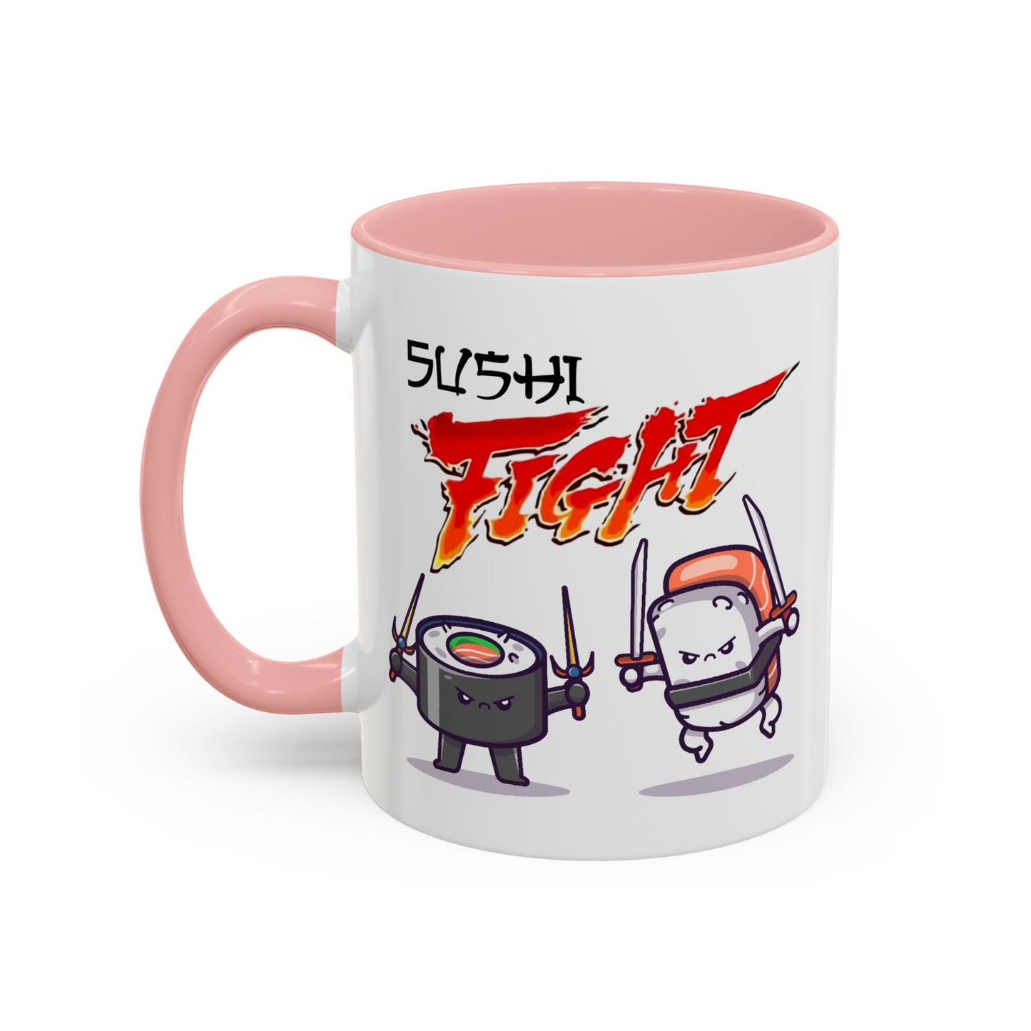 Humor Mug - Sushi Fight
