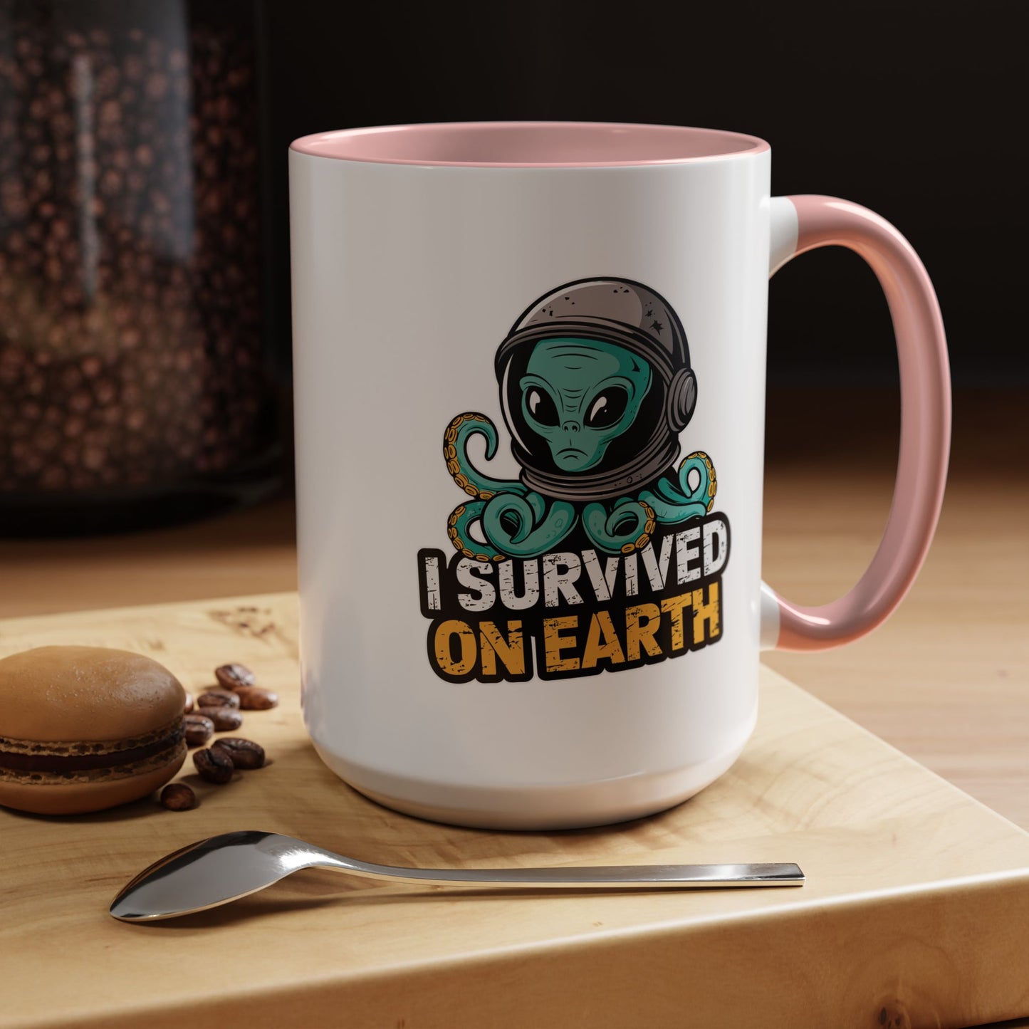 Alien Mug - I Survived On Earth