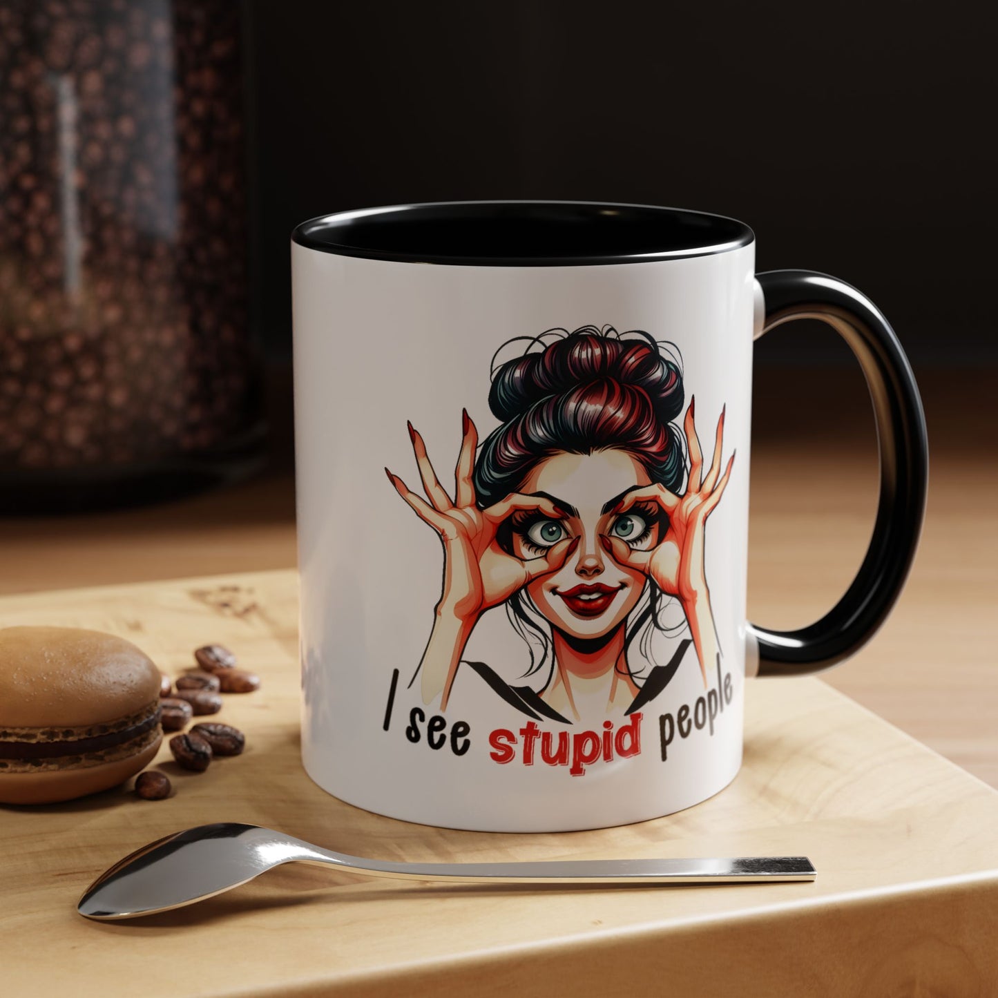 Adult Mug - I See Stupid People