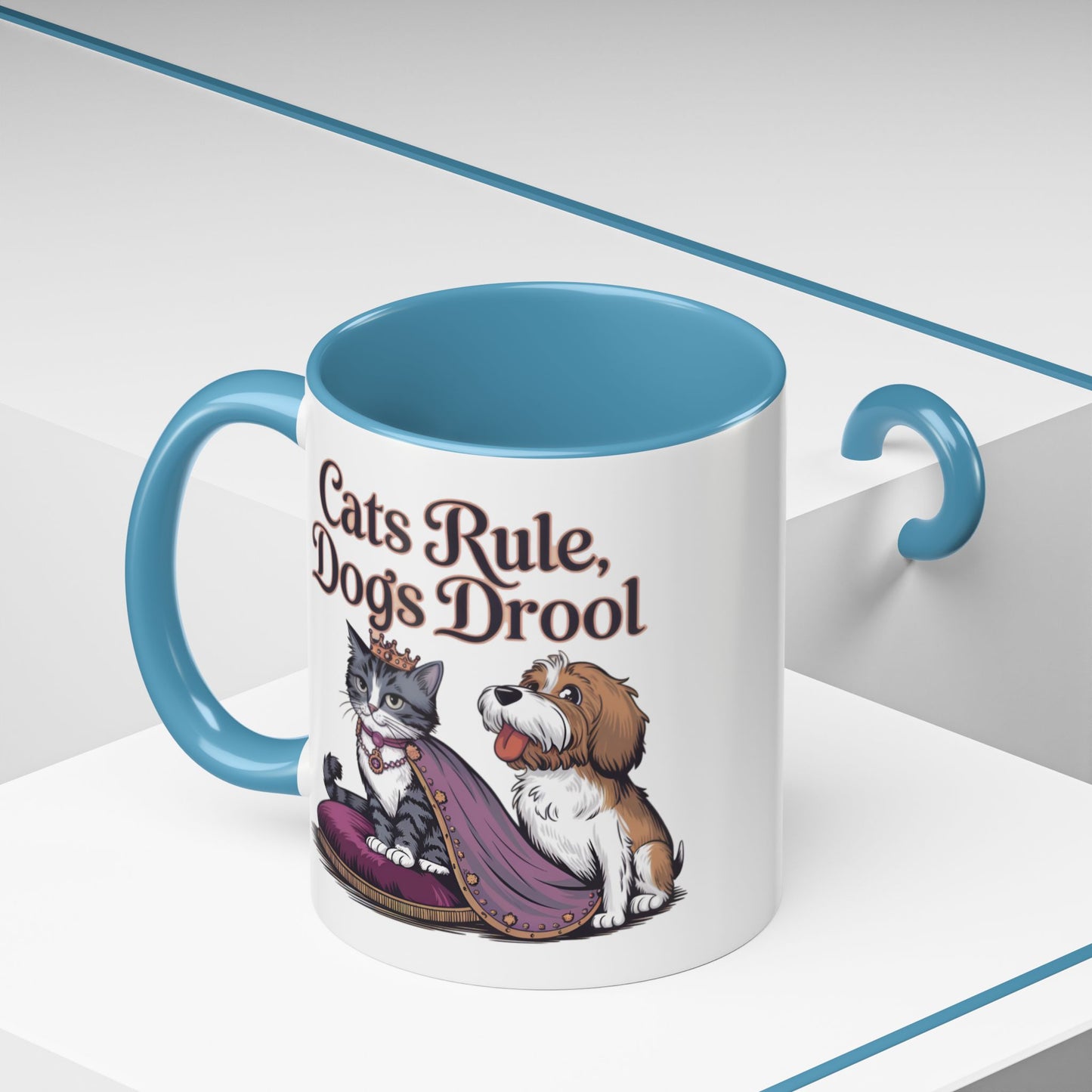 Animal Mug - Cats Rule Dogs Drool