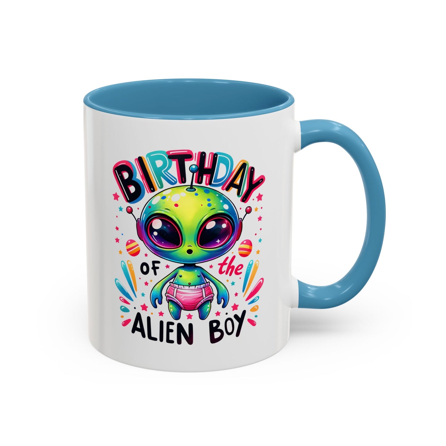 Alien Mug - Birthday Alien Boy