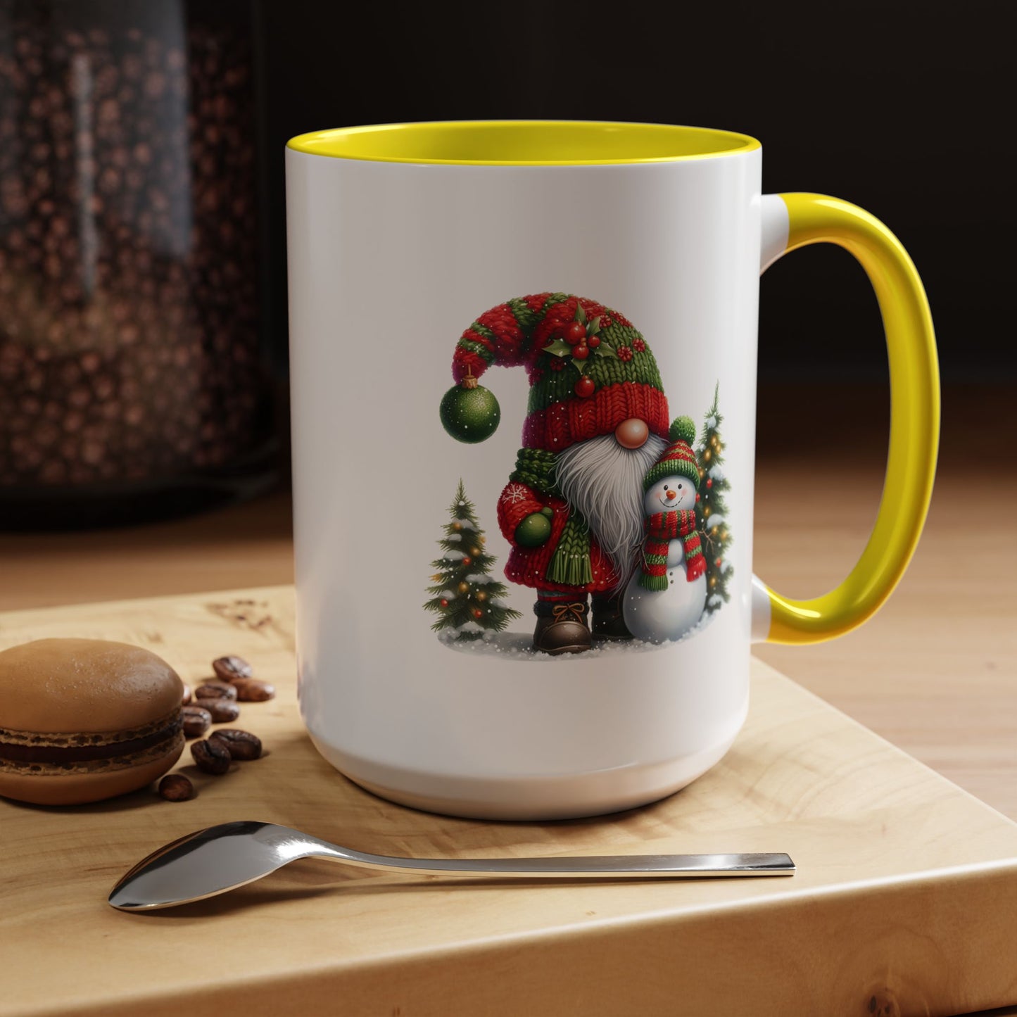 Christmas Mug - Gnome and Snowman