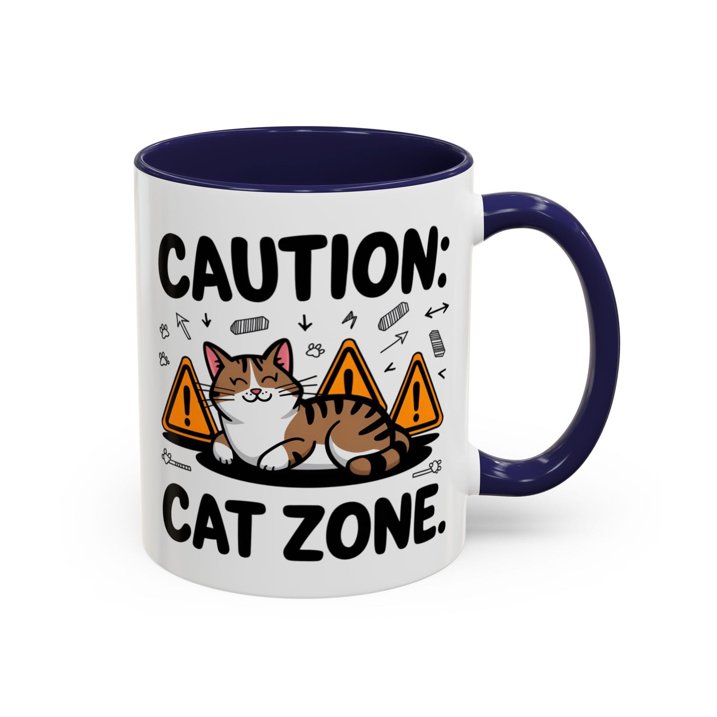 Animal Mug - Caution: Cat Zone