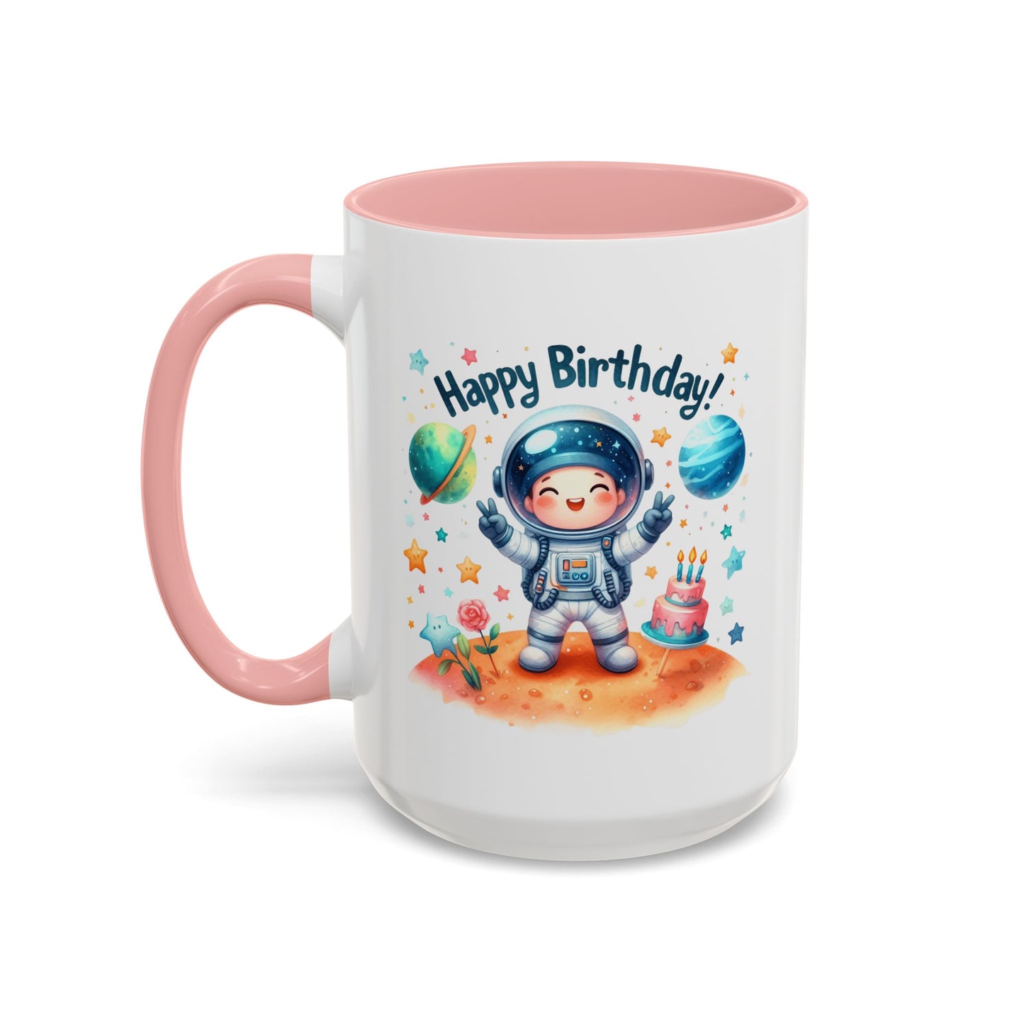 Birthday Mug - Happy Birthday Astronaut