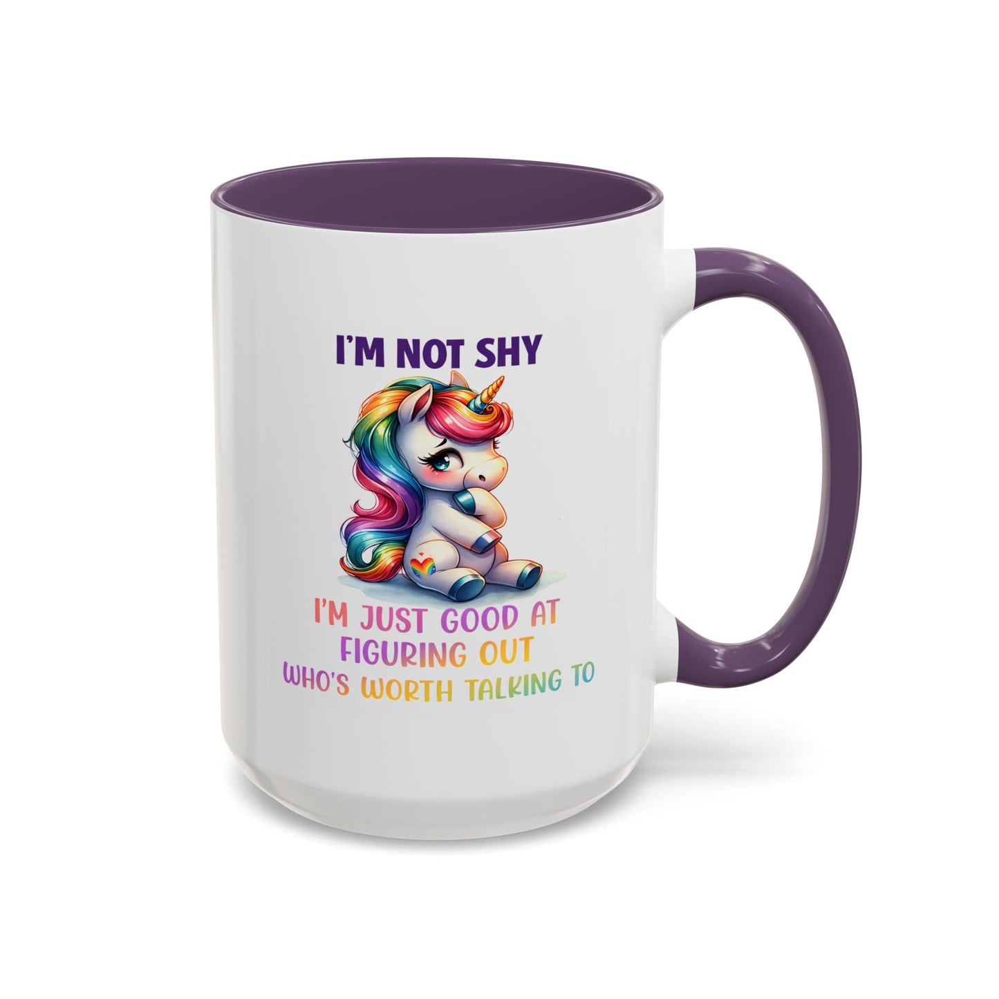 Humor Mug - I'm Not Shy