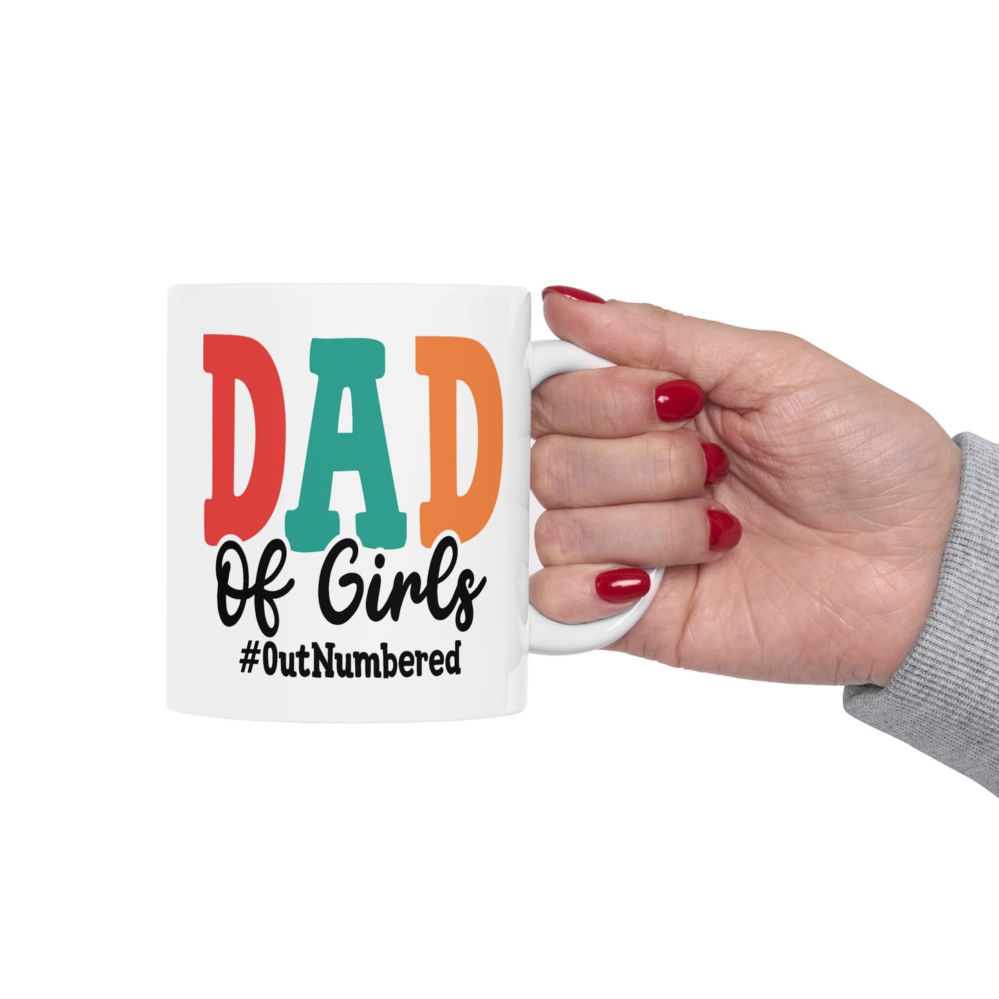 Father's Day Mug - Dad Of Girls