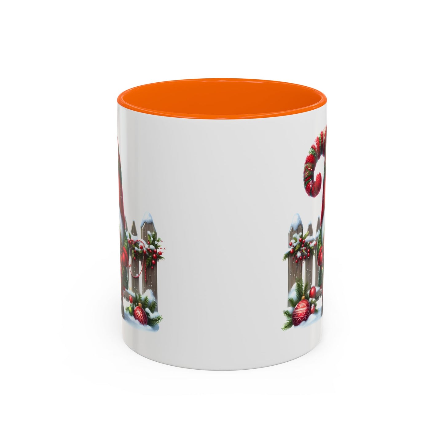 Christmas Mug - Gnome with Christmas Wreath