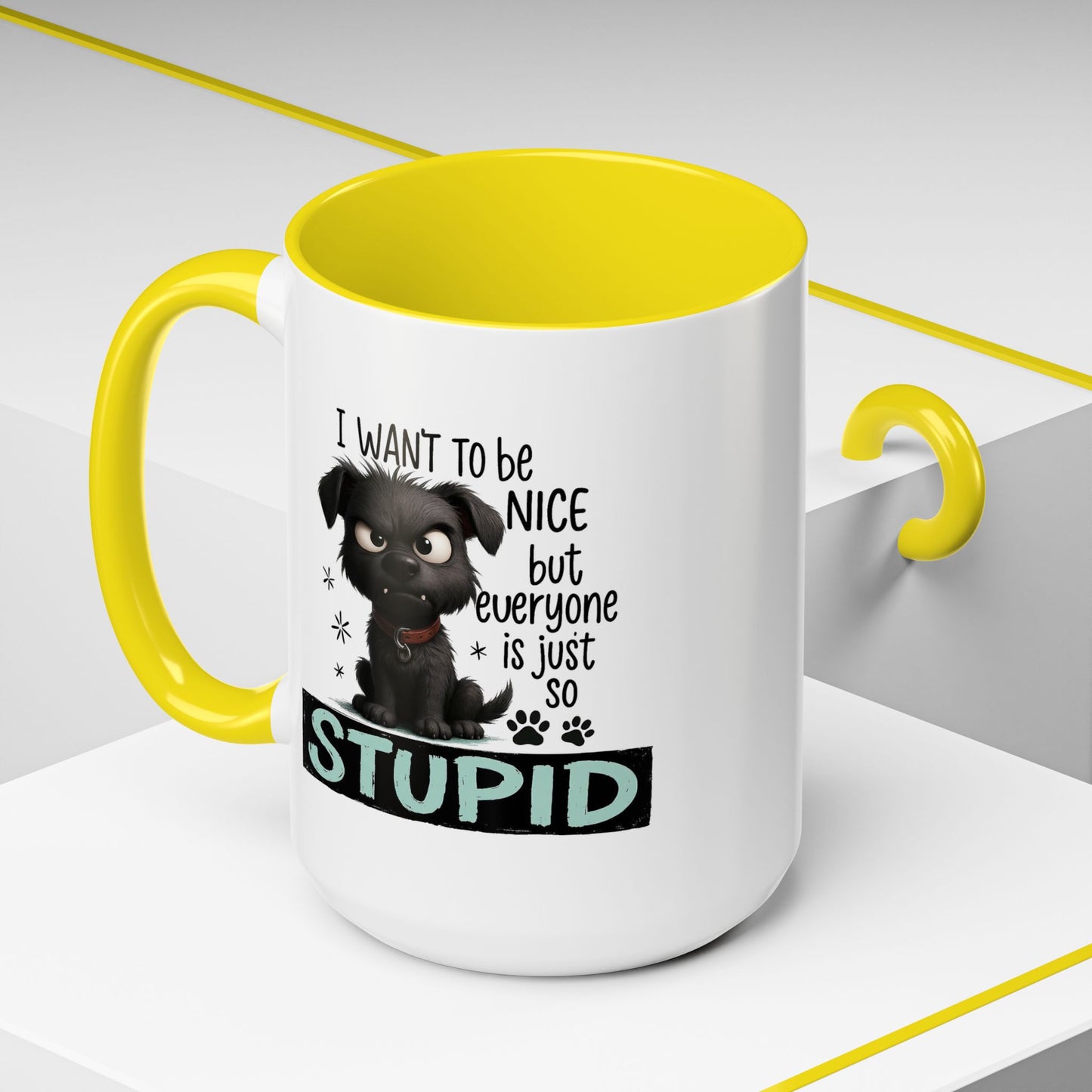 Animal Mug - I Want To Be Nice