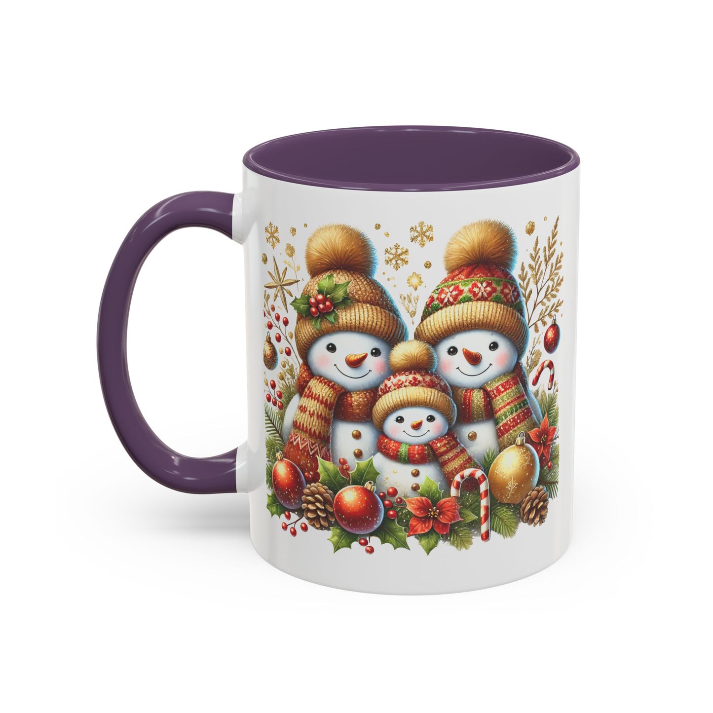 Christmas Mug - Gingerbread Snowman Family 3