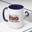 4th of July Mug - Peace Love America