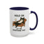 Animal Mug - Hold On Let Me Overthink This