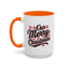Christmas Mug - Merry Christmas Black Red & White Baseball Text