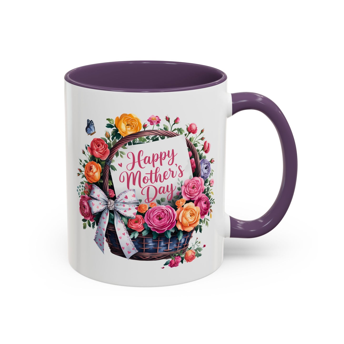 Mother's Day Mug - Happy Mother's Bouquet