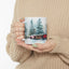Christmas Mug - Snowy Landscape Train Wrap 1