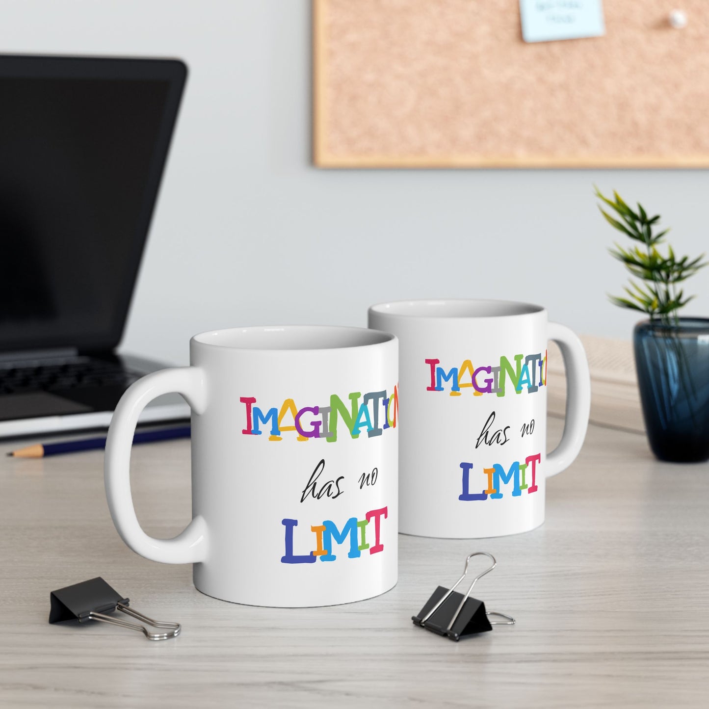 Motivation Mug - Imagination Has No Limit