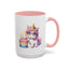 Birthday Mug - Unicorn Candles