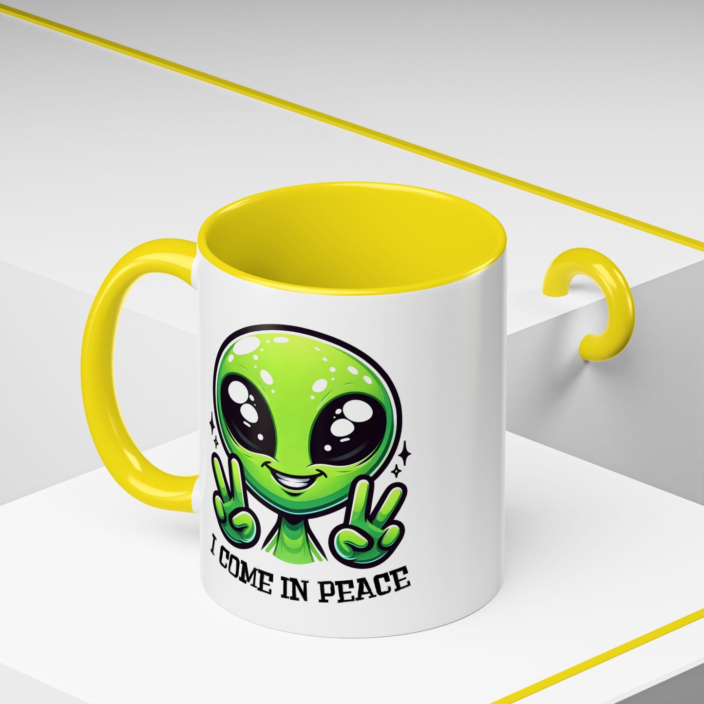 Alien Mug - I Come In Peace