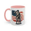 4th of July Mug - American Soldier Flag