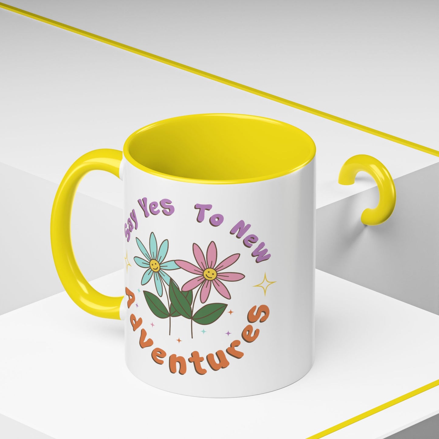 Motivation Mug - Say Yes To New Adventures