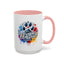 Animal Mug - Best Dog Dad Ever Paw