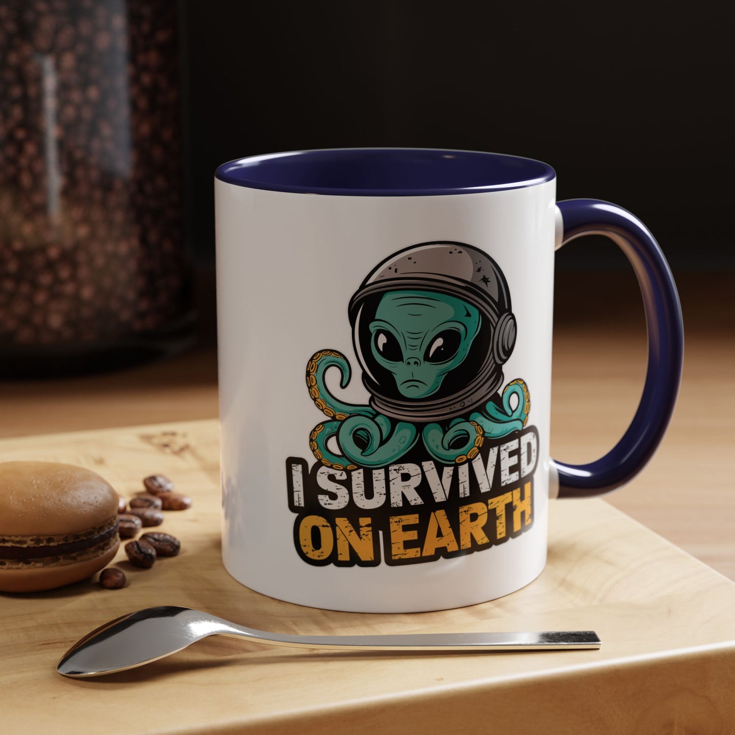 Alien Mug - I Survived On Earth