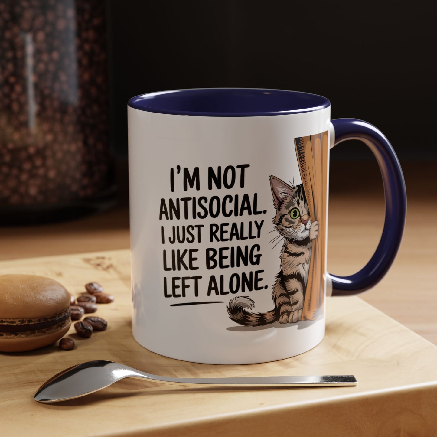 Animal Mug - I'm Not Antisocial