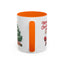 Christmas Mug - Merry Christmas Red Text Santa Tree Presents