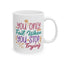 Motivation Mug - You Only Fail When You Stop Trying