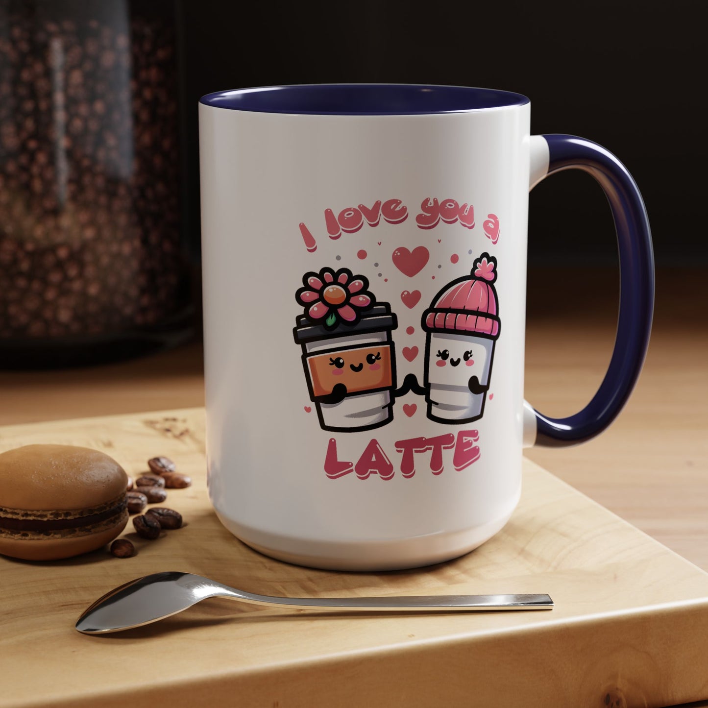 Anniversary Mug - I Love You a Latte Cute