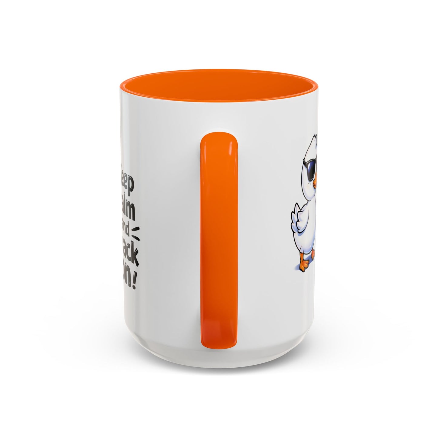 Wellness Mug - Keep Calm And Quack On