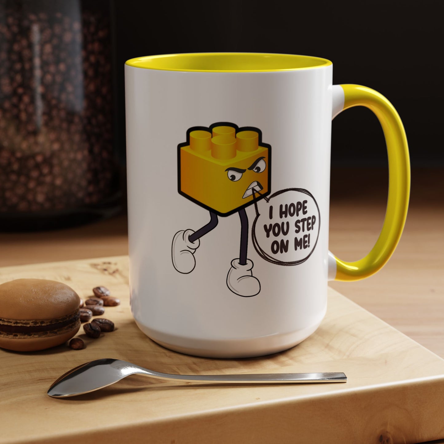 Humor Mug - I Hope You Step On Me